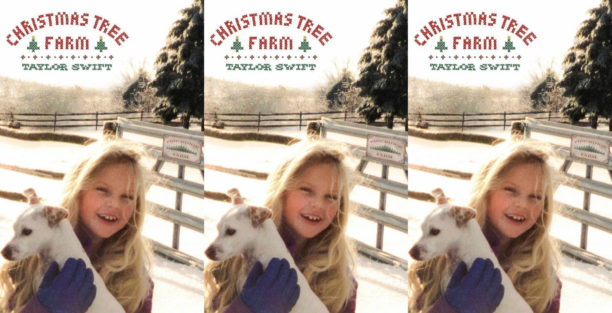 Тейлор Свифт собрала архивные семейные видео в клип на песню Christmas Tree Farm