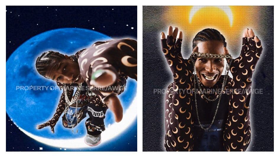 Рэпер A$AP Rocky сделал новую коллаборацию — на этот раз с дизайнером Марин Серр 
