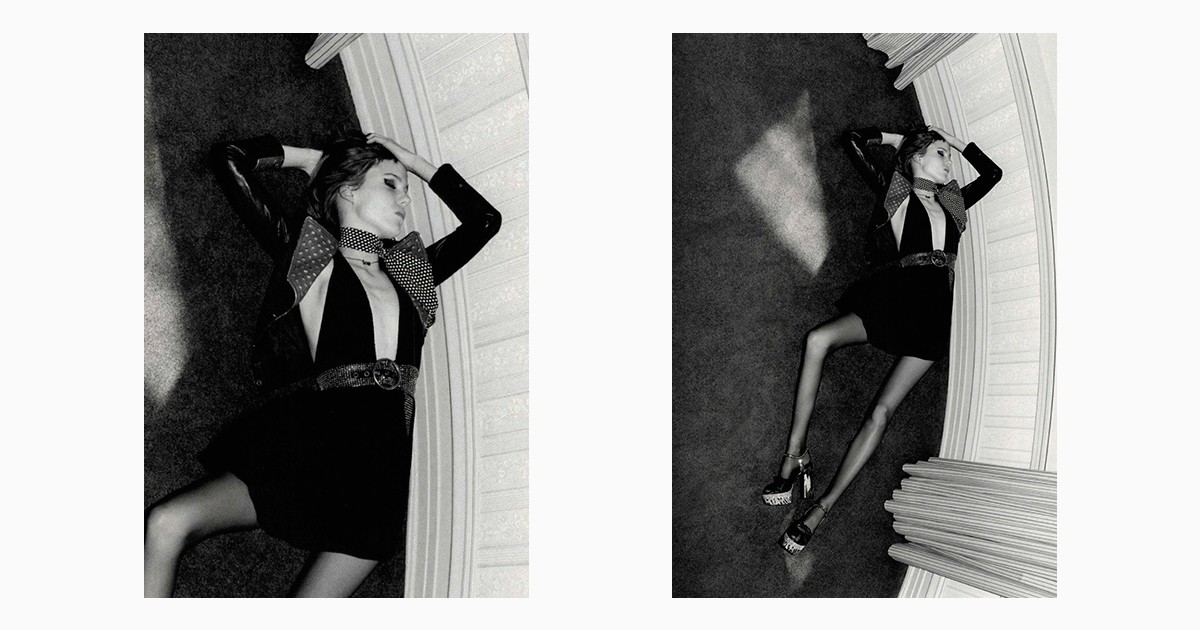 Рекламу Yves Saint Laurent запретили из-за чрезмерной худобы модели