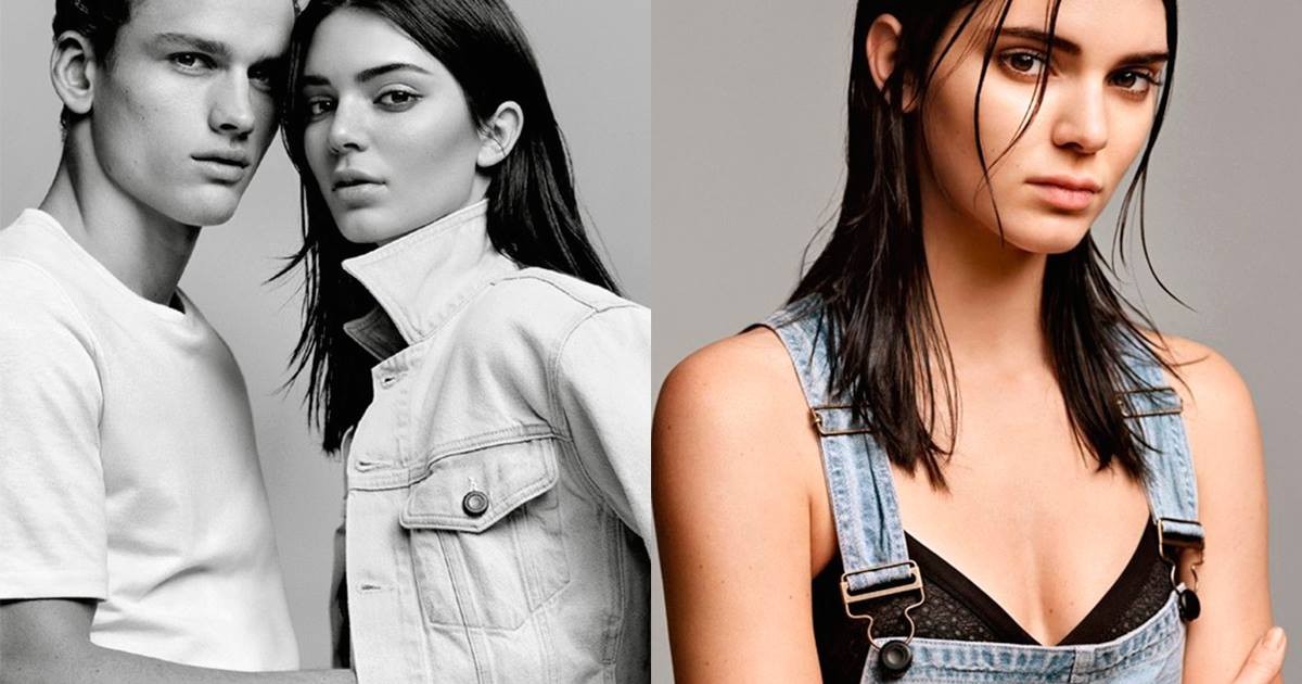 Кендалл Дженнер стала новым лицом Calvin Klein Jeans