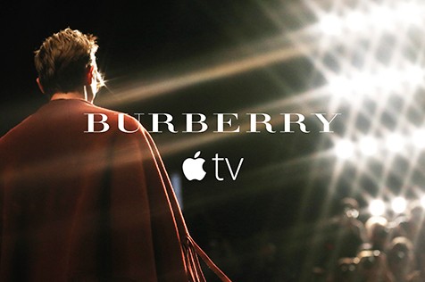 Burberry запускает приложение для Apple TV