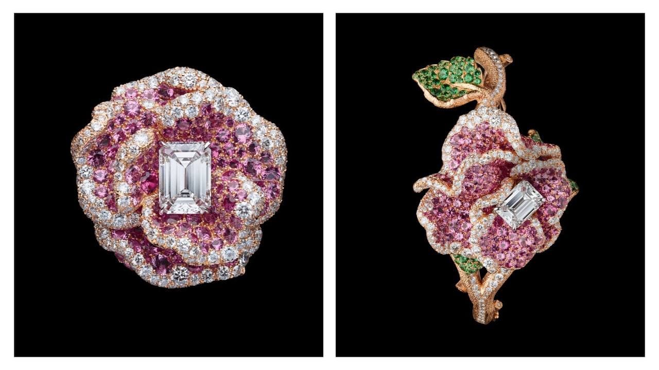 Dior посвятили коллекцию высокого ювелирного искусства розе — любимому цветку Кристиана Диора