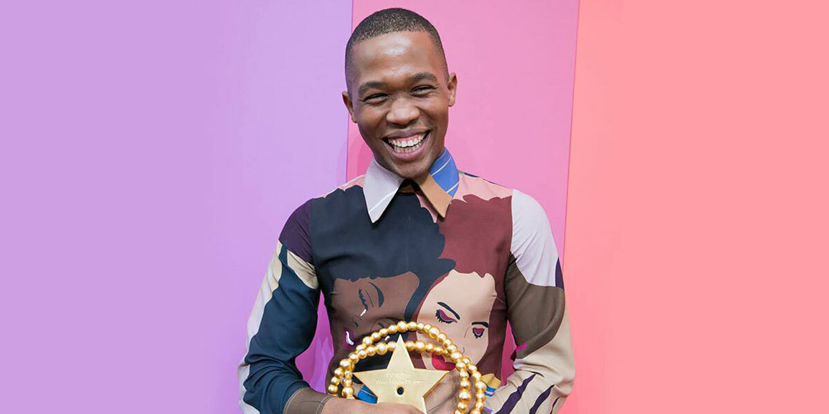Южноафриканец Тебе Магугу — приглашенный дизайнер выставки мужской моды Pitti Uomo