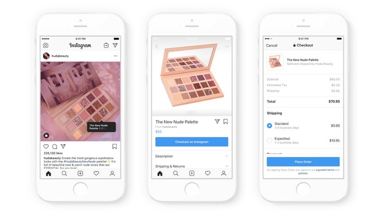 Instagram позволит совершать покупки внутри приложения