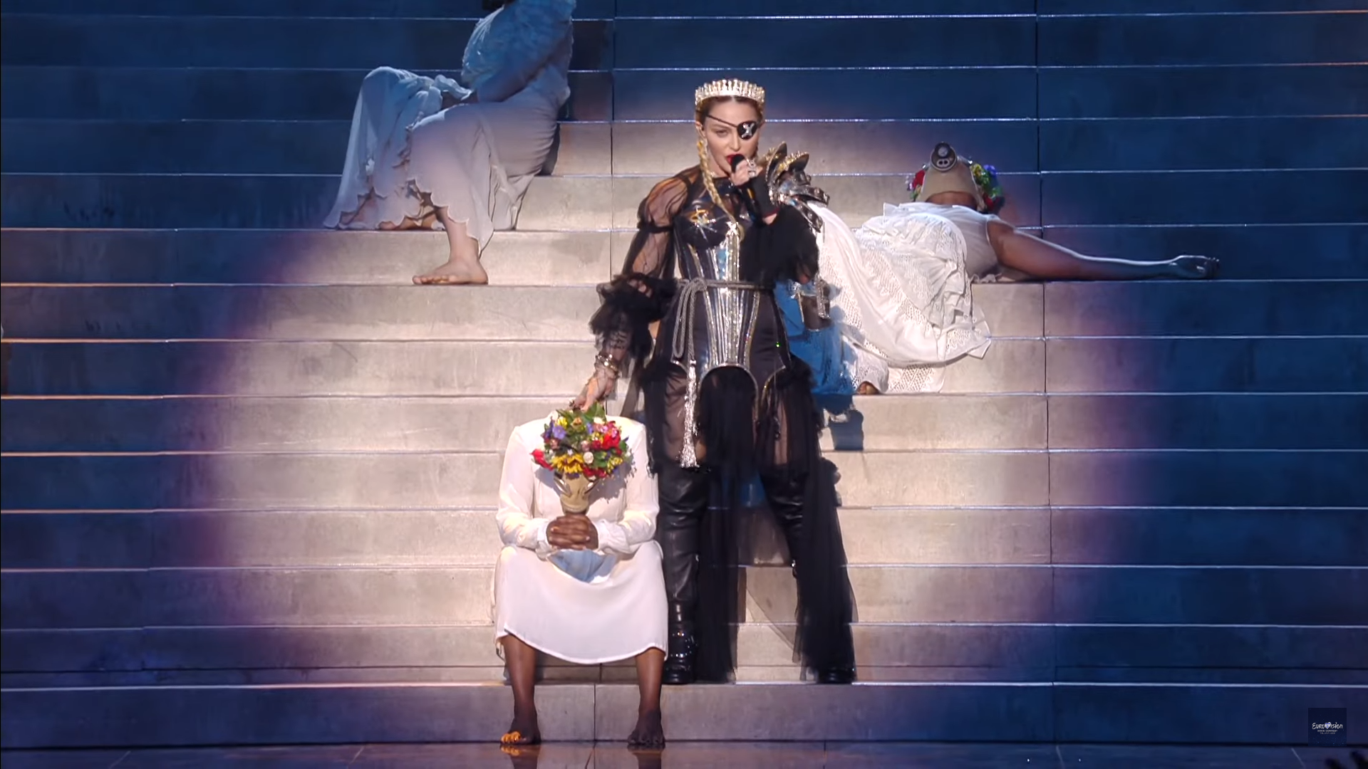 Посмотрите выступление Мадонны в финале «Евровидения» 