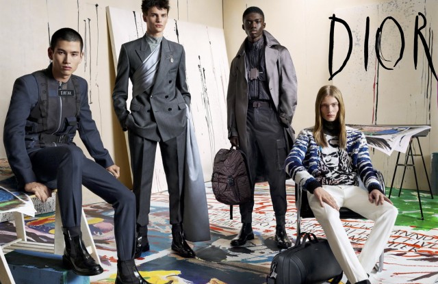 Работы художника Рэймона Петтибона в новой кампании Dior Homme 