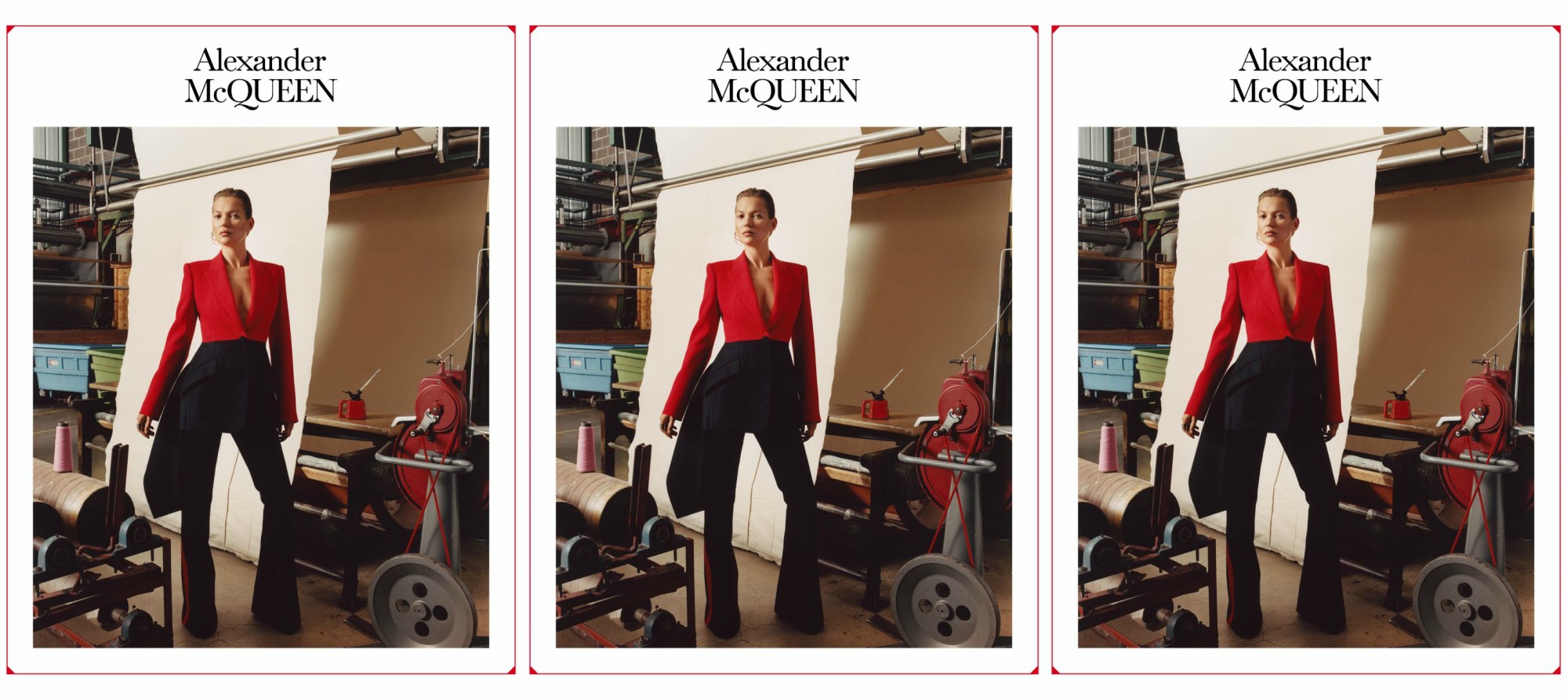 Кейт Мосс, платья-розы и сад в рекламной кампании Alexander McQueen