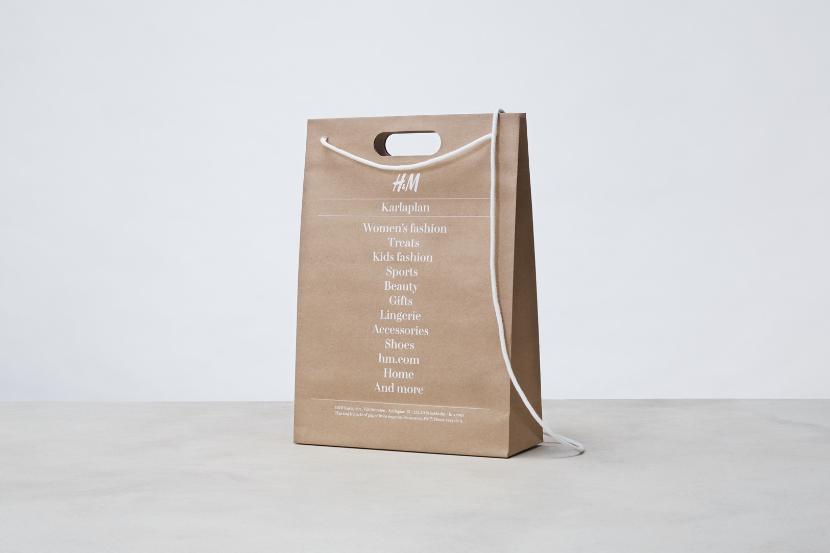 H&M разработают многоразовую упаковку 