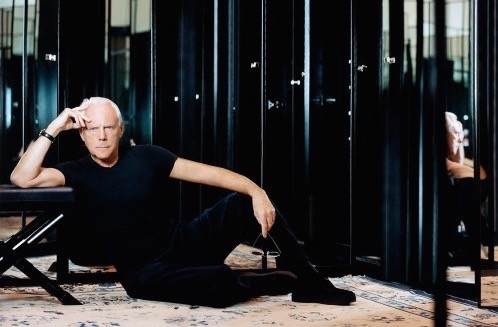 Говорят, дизайнер Джорджо Армани получит премию Британского модного совета