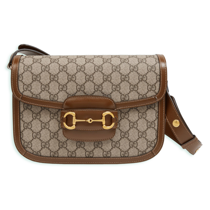 gucci horsebit 1955 mini bag brown