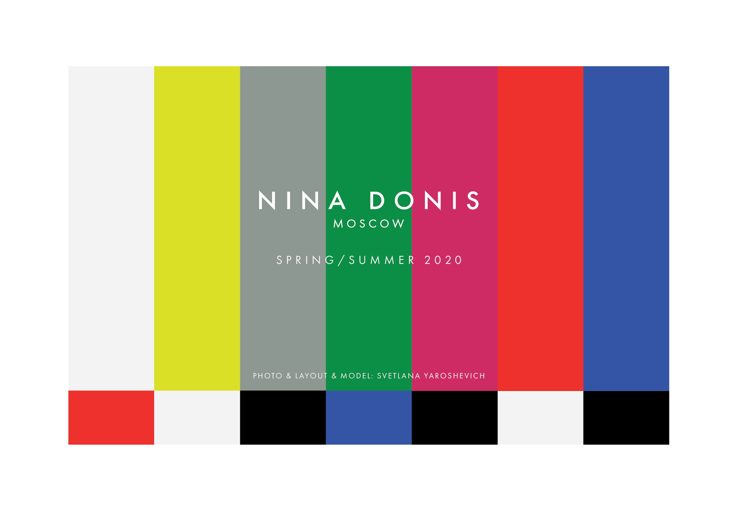Все виды полосок – в коллекции Nina Donis весна-лето 2020