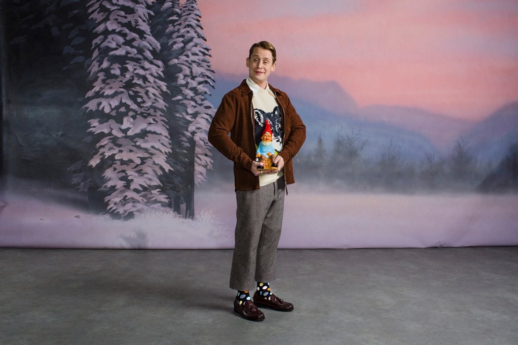 Готовимся к зиме с Маколеем Калкиным – актер сделал коллекцию носков для Happy Socks 