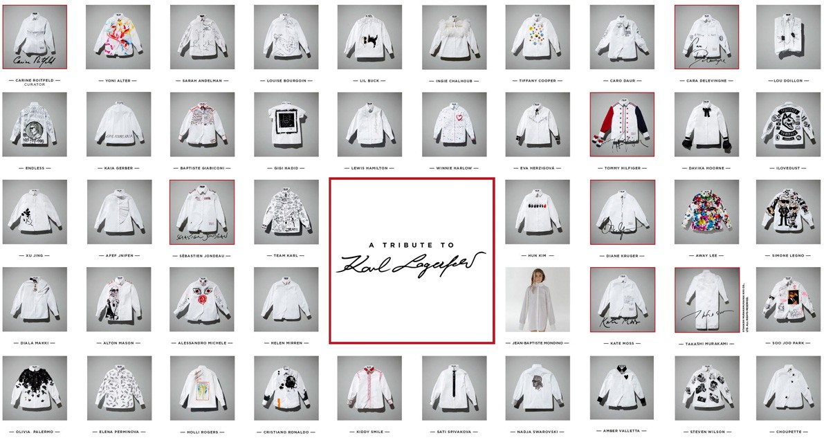 На Pitti Uomo 2020 покажут интерпретации знаменитой белой рубашки Карла Лагерфельда
