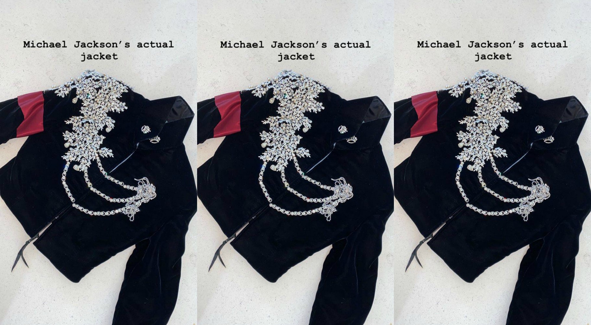 Ким Кардашьян подарила одной из дочерей коллекционный пиджак Майкла Джексона