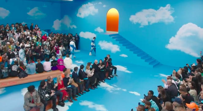 Верджил Абло показал, как выглядит рай на земле – на показе новой коллекции Louis Vuitton