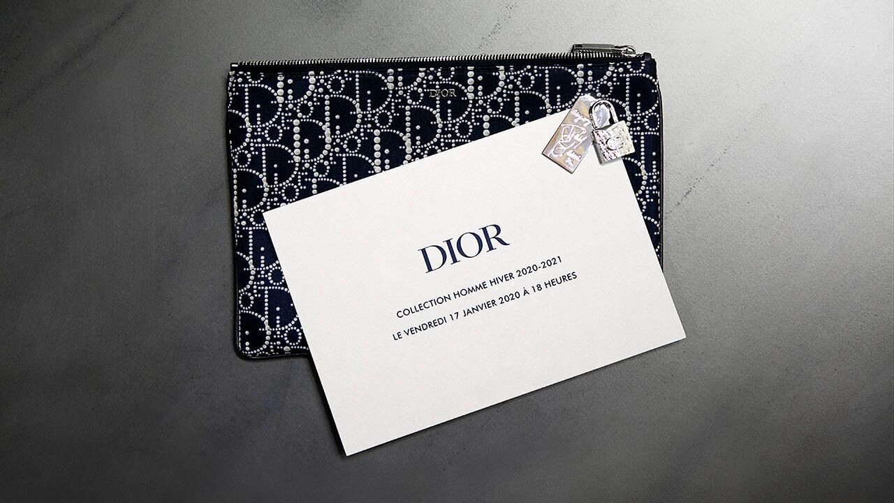 Онлайн-трансляция показа Dior Men осень-зима 2020/2021
