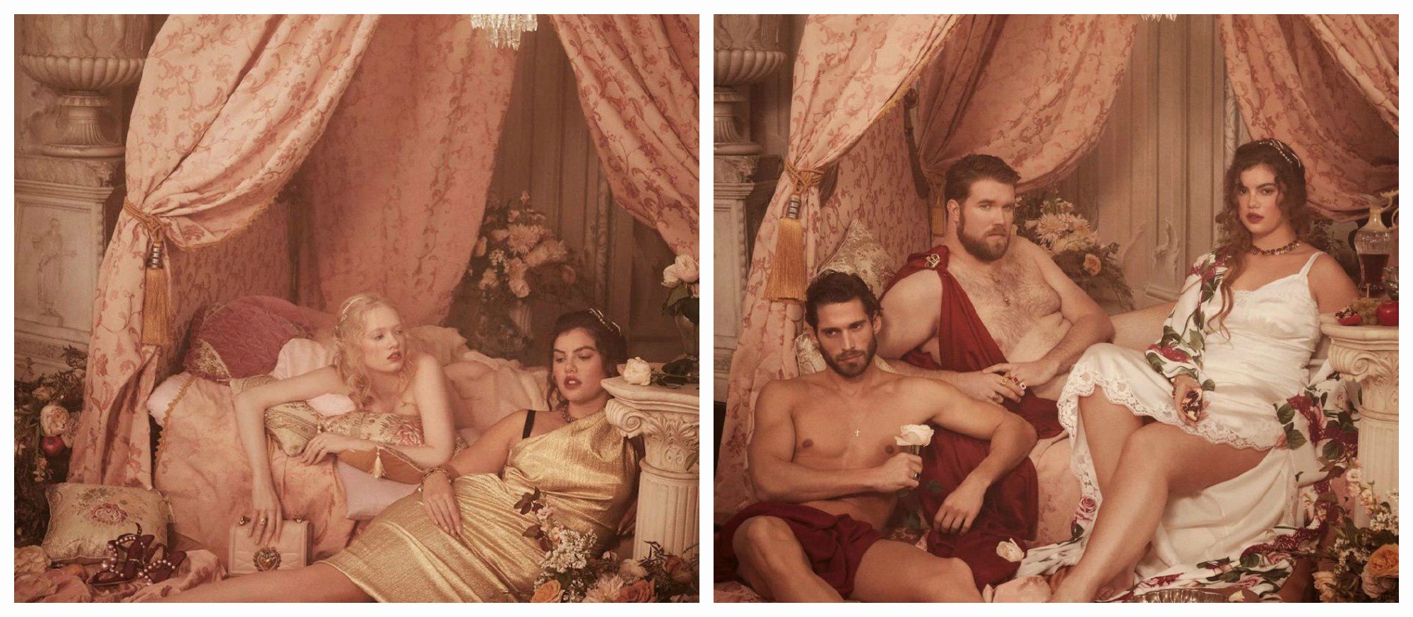 Dolce & Gabbana вдохновились полотнами Рубенса – и сняли новую рекламную кампанию
