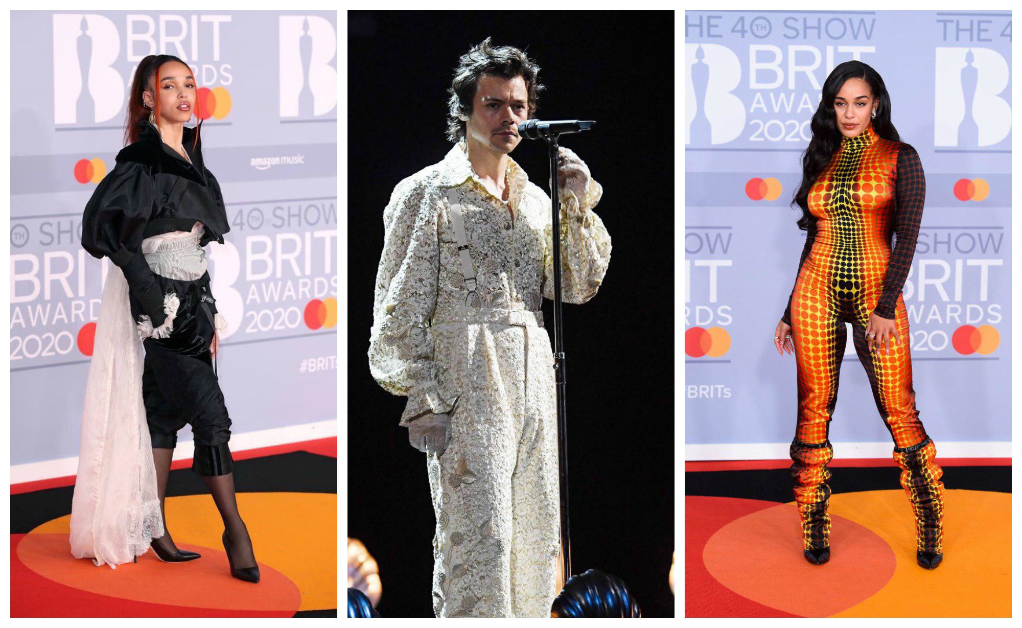 «Шоколад» Moschino и винтажный Jean Paul Gaultier — в чем пришли номинанты Brit Awards
