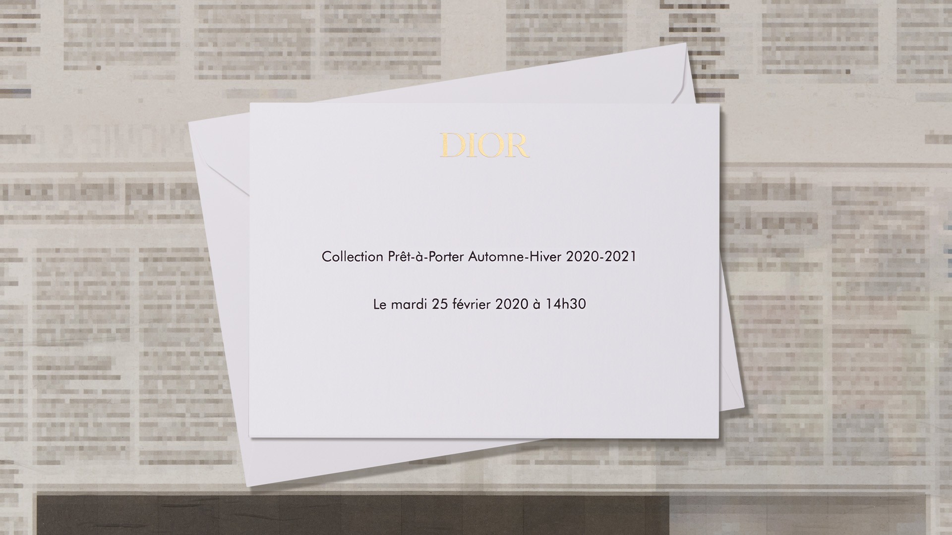 Смотрим показ Dior осень-зима 2020/2021 в прямом эфире