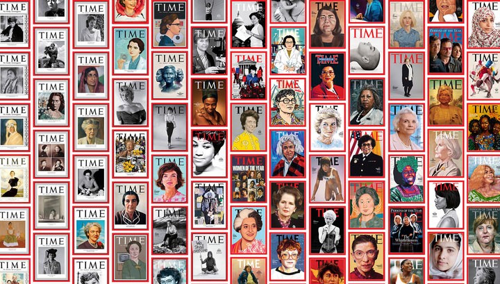 Time переписывают историю премии «Человек года» – и помещают 100 женщин на обложку