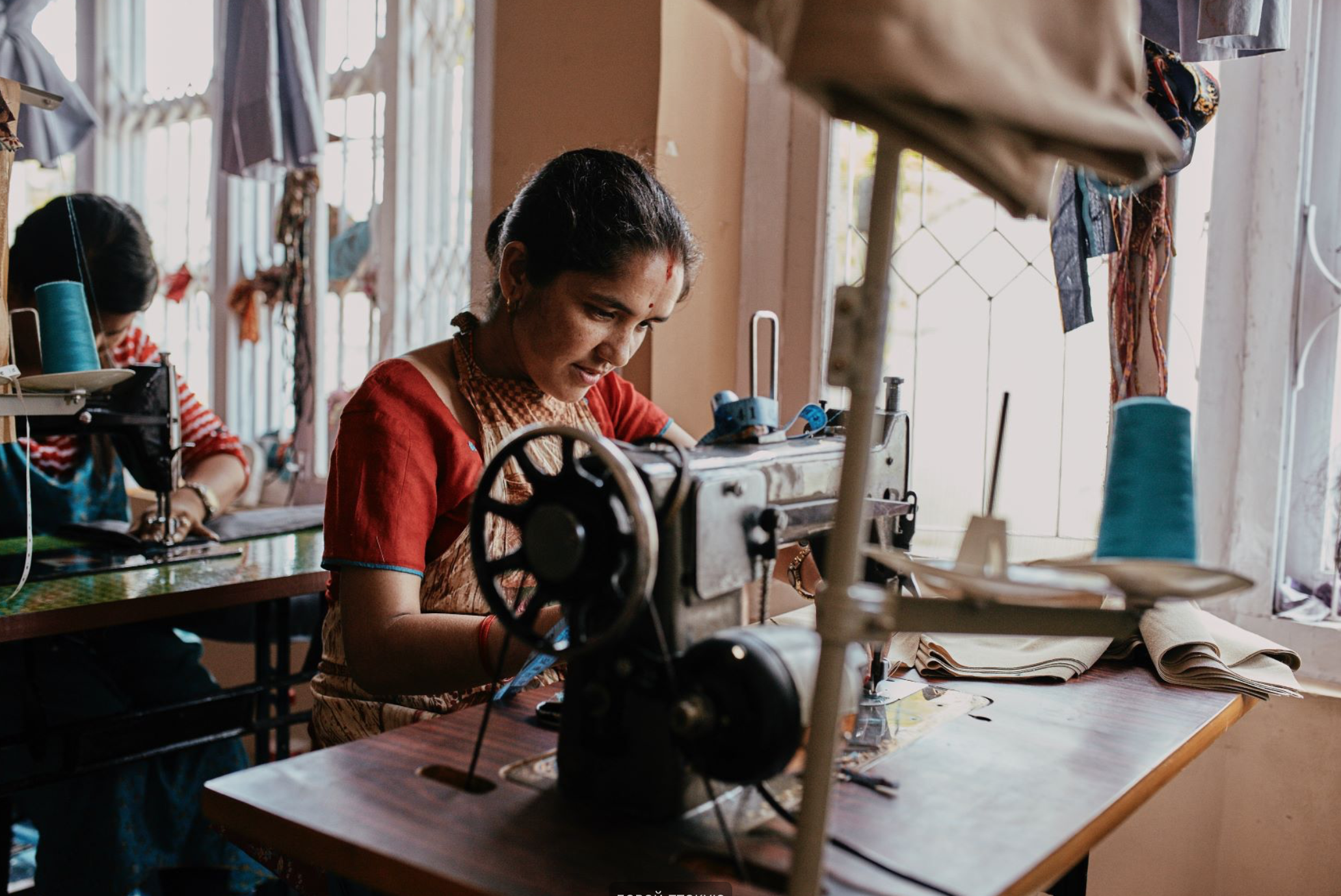Большинство индийских фабрик по производству одежды закроются на три недели