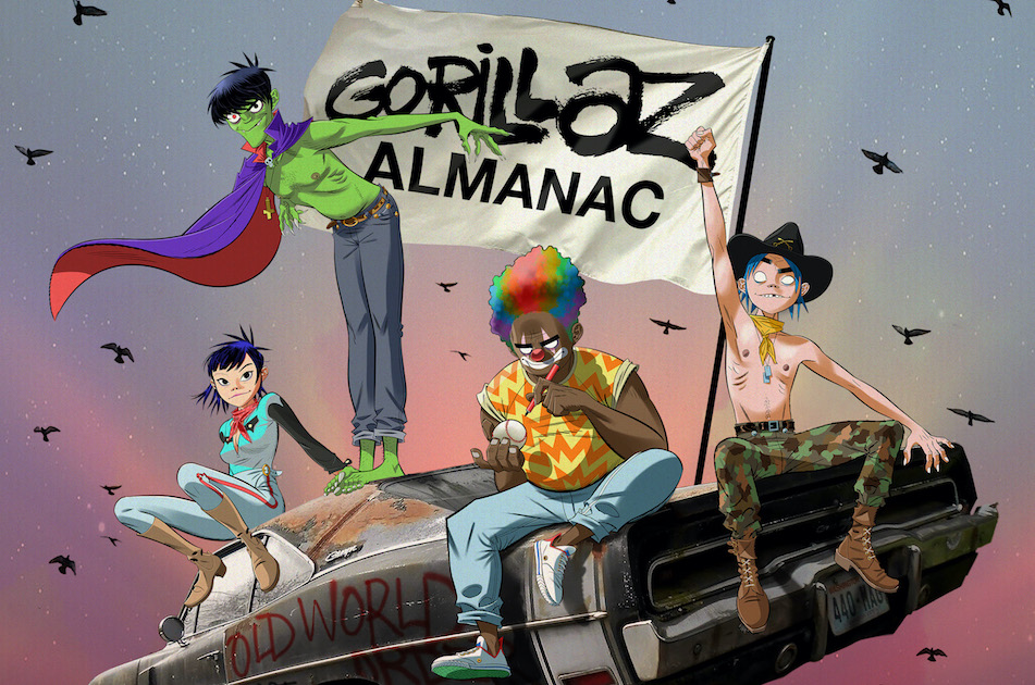 Gorillaz празднуют свое 20-летие книгой Gorillaz Almanac 