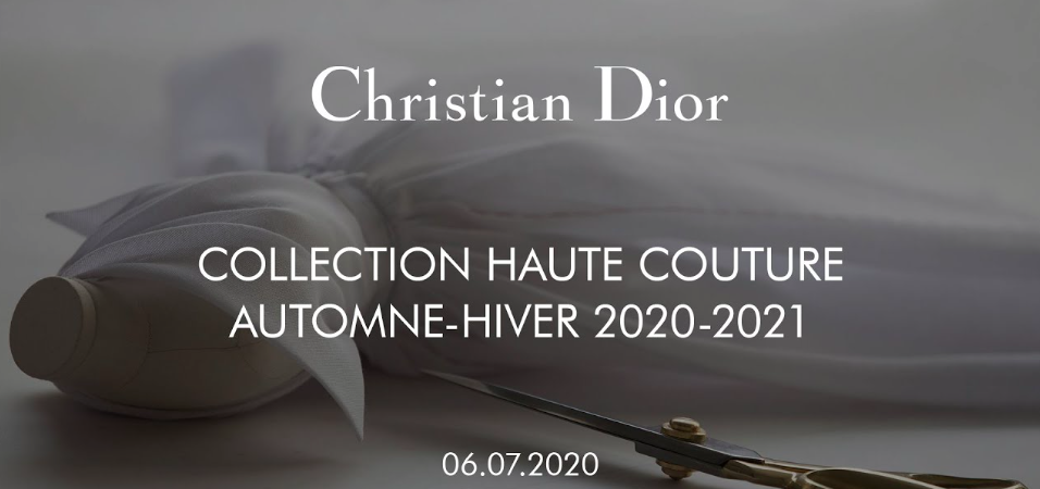Смотрим показ кутюрной коллекции Dior в прямом эфире