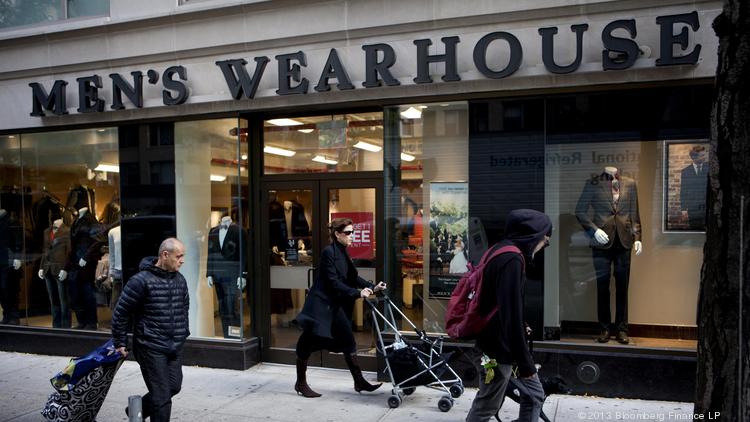 Сеть магазинов по пошиву костюмов Men’s Wearhouse объявила о банкротстве