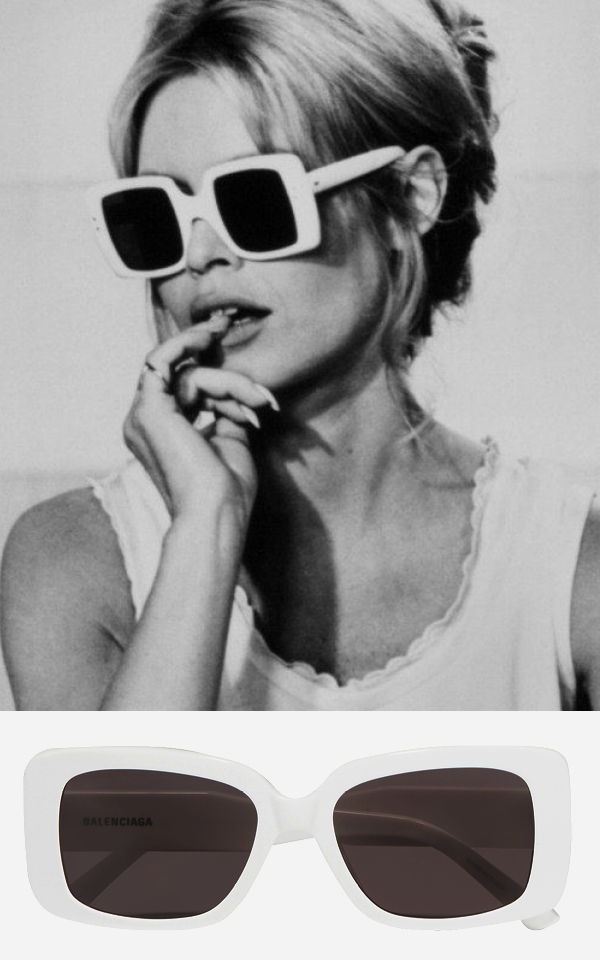  Солнцезащитные очки как у Брижит Бардо, Джеки О и других икон стиля ХХ века