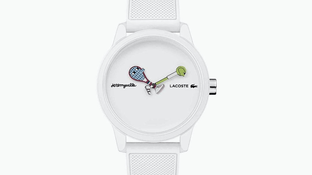 Художник Джеремми Вилль сделал специальную коллекцию часов для Lacoste