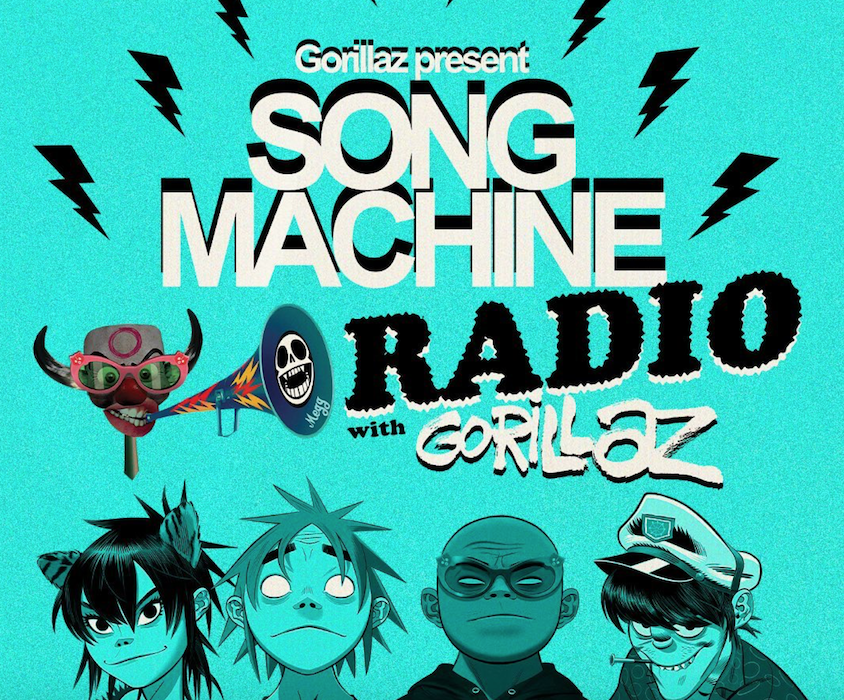 Gorillaz запустили новое радиошоу Song Machine Radio на Apple Music