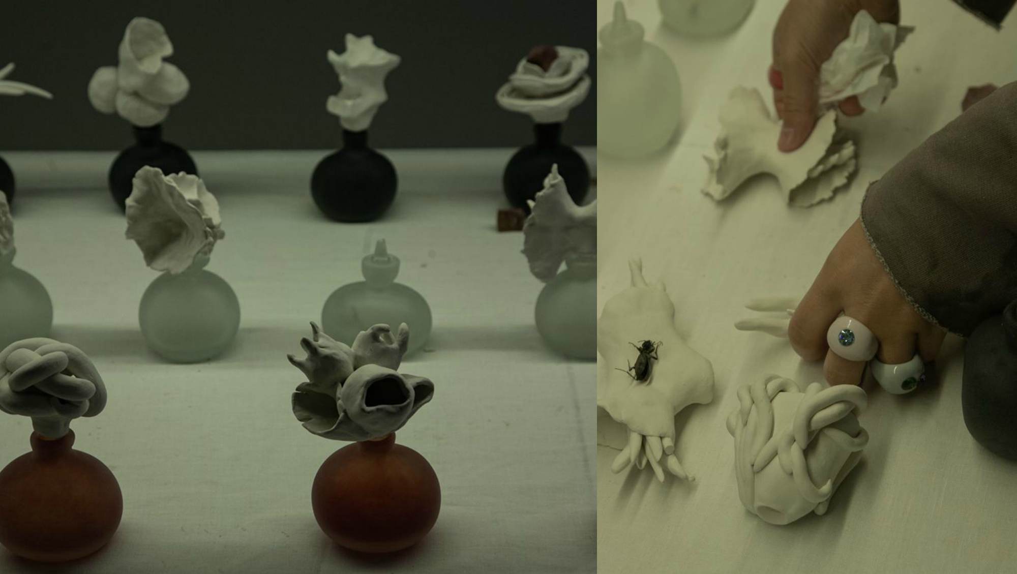 У «Рихтера» теперь есть парфюм — художница Дишон Юлдаш создала для него скульптурные флаконы