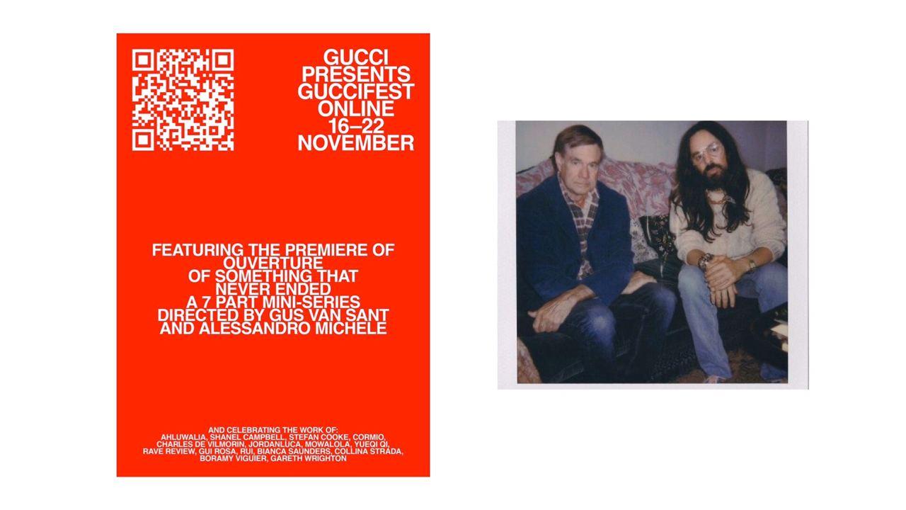 Gucci покажут новую коллекцию в виде фильмов. Их снимали Алессандро Микеле и Гас Ван Сент