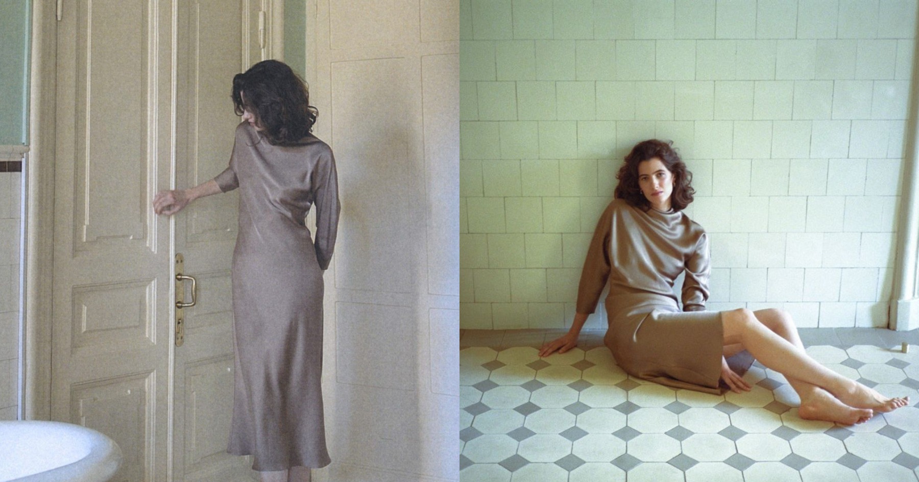 Шелковые блузы и платья с открытой спиной — в коллекции петербургского бренда MY812 