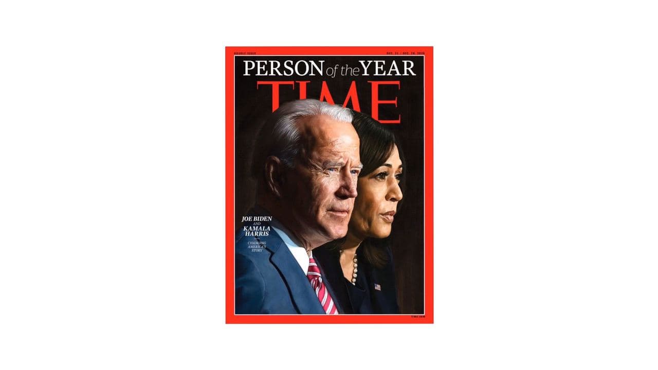 Журнал Time присвоил звание «Человек года» Джо Байдену и Камале Харрис
