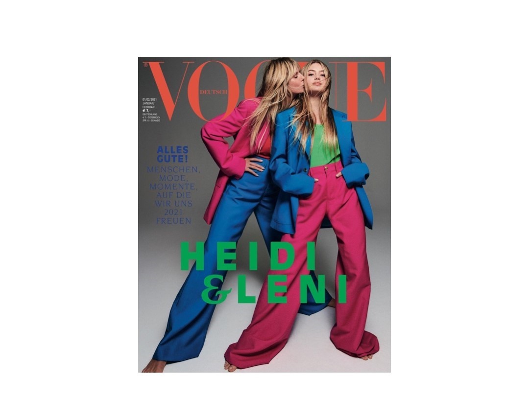 16-летняя Лени Клум — героиня обложки Vogue Germany 