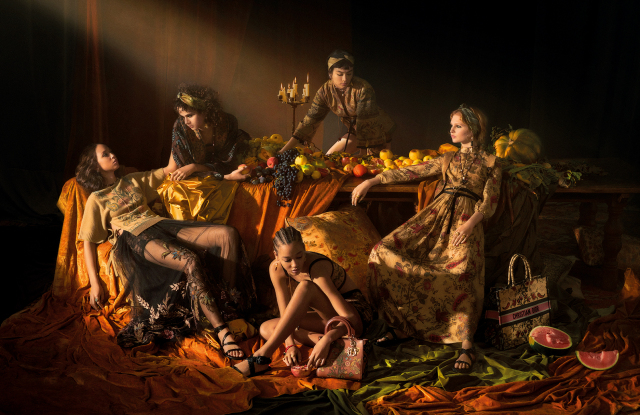 Картины эпохи барокко – в новой кампании Dior