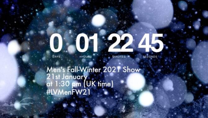 Смотрим показ мужской коллекции Louis Vuitton осень-зима 2021 в прямом эфире 