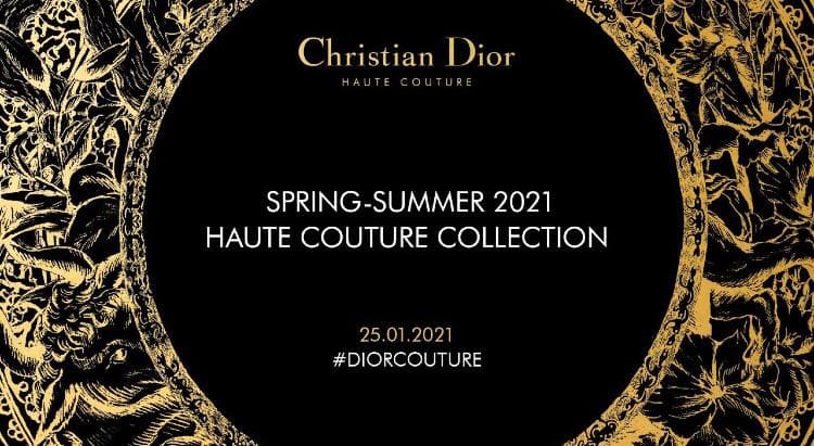 Онлайн-трансляция кутюрного показа Dior весна-лето 2021