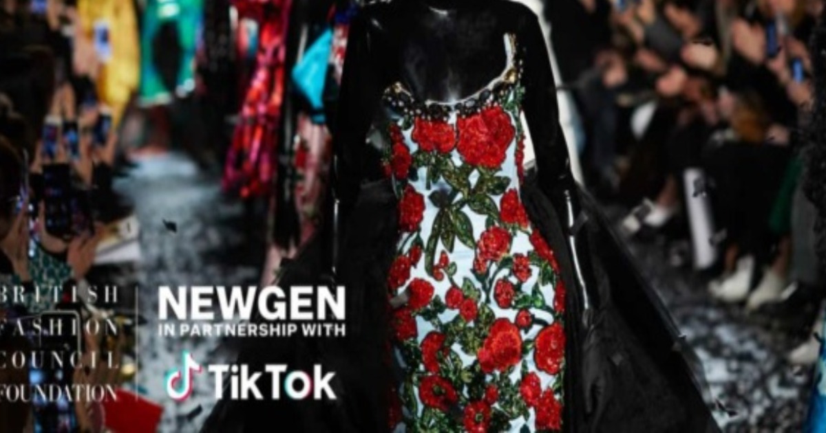 TikTok стал главным спонсором программы поддержки дизайнеров NewGen Британского совета моды