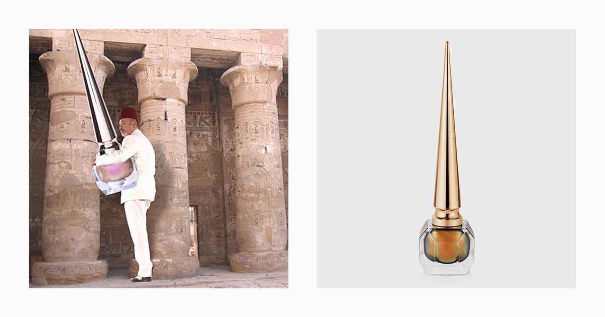 Christian Louboutin выпускает коллекцию лаков, вдохновленную Древним Египтом
