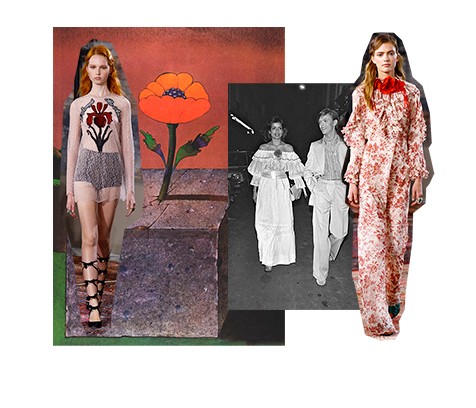 Gucci Resort 2016: банты, цветы и нагота