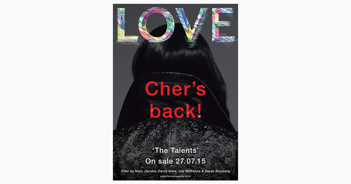 Шер стала лицом обложки журнала Love