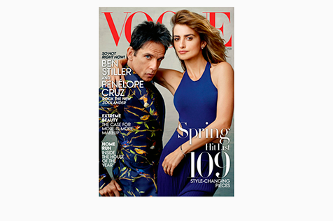 Дерек Зуландер на обложке февральского Vogue 