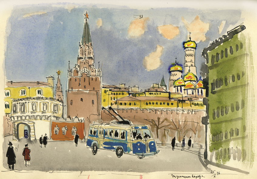 Москва иллюстрации для
