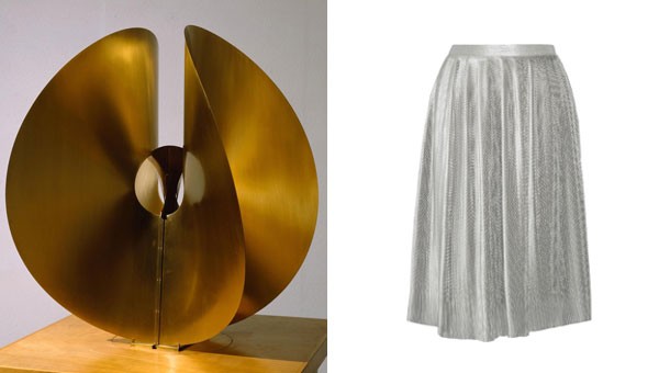 Ревизия: металлизированные юбки с плиссировкой