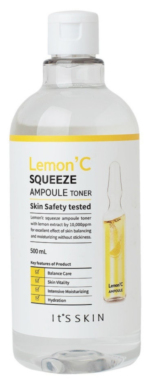 Lemon’C Squeeze Ampoule Toner, It’s Skin