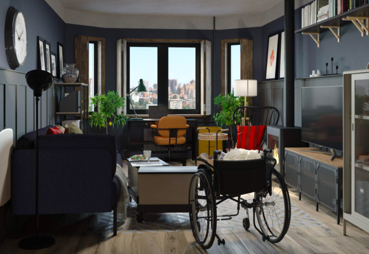 ИКЕА показала как обустроить квартиры для людей с инвалидностью 