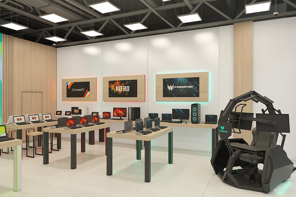 Первый магазин Acer в Москве