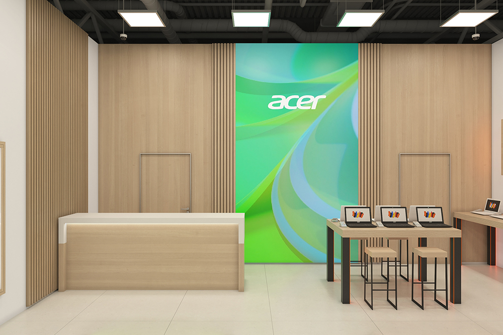 Первый магазин Acer в Москве